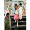 Wijnrood rokje - Tule skirt heather rose 